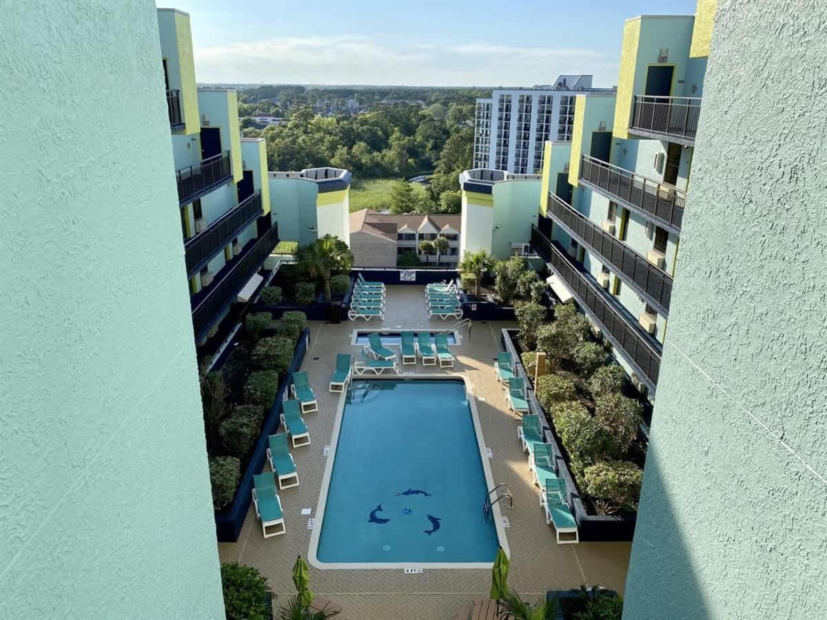 *Ocean View Beauty*King Bed*Rooftop Pool*Beach*Hot Tubs*M123 Myrtle Beach Exterior photo
