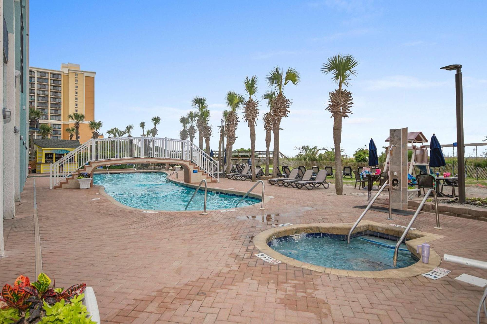 *Ocean View Beauty*King Bed*Rooftop Pool*Beach*Hot Tubs*M123 Myrtle Beach Exterior photo
