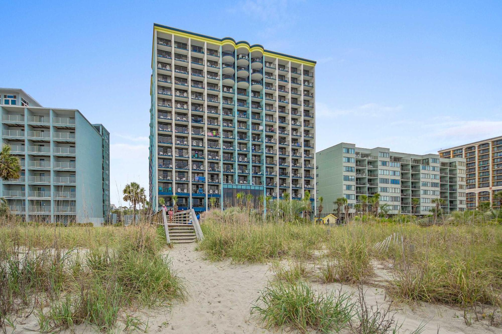 *Ocean View Beauty*King Bed*Rooftop Pool*Beach*Hot Tubs*M123 Myrtle Beach Exterior photo